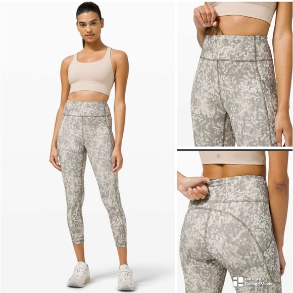 lululemon athletica Pants - Lululemon Athletica Invigorate high rise crop